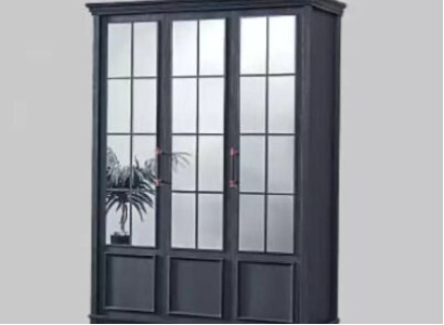 Black Wardrobe Design Wardrobe Luxury Furnishings Bedroom Furniture